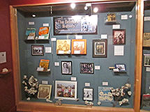 Delmore Brothers Bluegrass Museum display