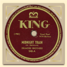 Delmore Brothers King label
