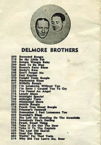 Delmore Brothers King Harpers catalog