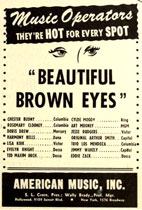 Advertisement Delmore Brothers Beautiful Brown Eyes