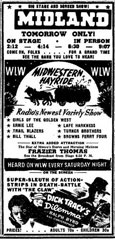 Advertisement Delmore Brothers Midwestern Hayride