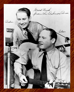 Autographes Delmore Brothers