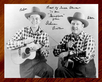 Autographes Delmore Brothers