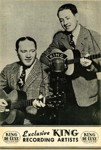 Delmore Brothers King card