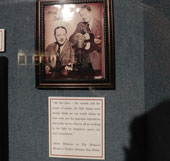 Delmore Brothers Bluegrass Museum display