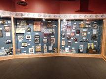 Delmore Brothers Bluegrass Museum display