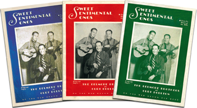 Folio Sweet Sentimentale Songs Delmore Brothers