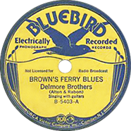 Delmore Brothers Bluebird 5403