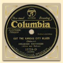 Delmore Brothers Columbia label