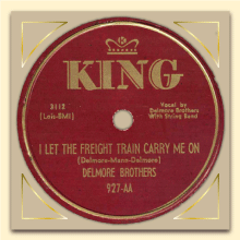 Delmore Brothers King label