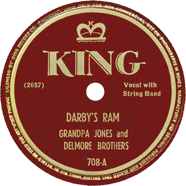 Delmore Brothers King 708