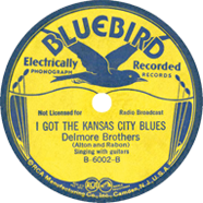 Delmore Brothers Bluebird 6002