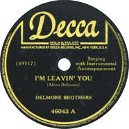 Delmore Brothers Decca 46043