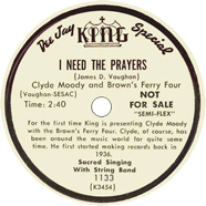 Delmore Brothers King 1133
