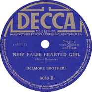 Delmore Brothers Decca 6080