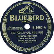 Delmore Brothers Bluebird 8687