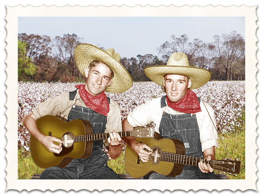 Cotton field Delmore Brothers