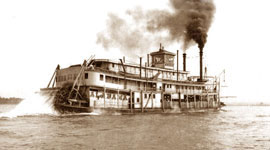 Steamboat on the Tennessee River