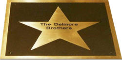 Delmore Brothers' award ground plate