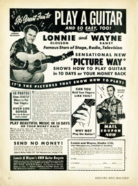 Wayne Raney, publicit Country Song Roundup