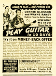 Wayne Raney's ad