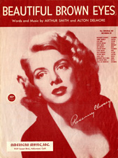 Sheet music Beautiful Brown Eyes Delmore Brothers
