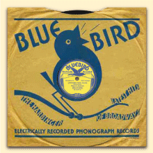 Delmore Brothers Bluebird sleeve