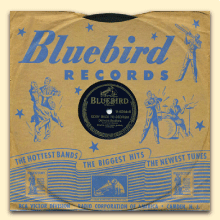 Delmore Brothers Bluebird sleeve