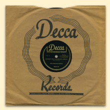 Delmore Brothers Decca sleeve