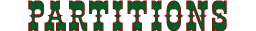 Partitions Delmore Brothers